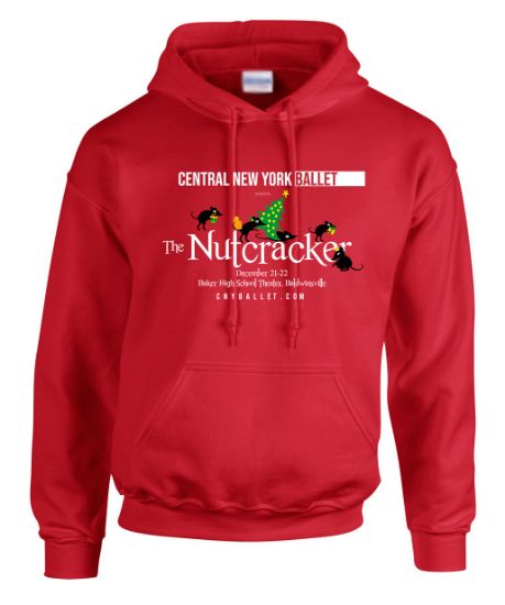 Picture of Adult Nutcracker Red Hoodie