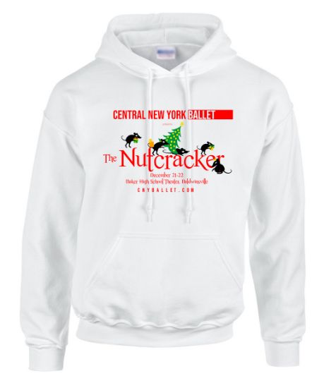 Picture of Adult Nutcracker White Hoodie