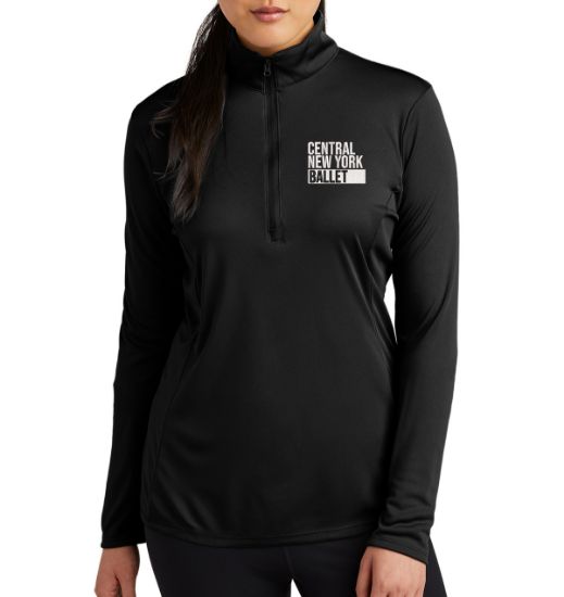 Picture of Women's Embroidered Ballet 1/4 Zip Jacket