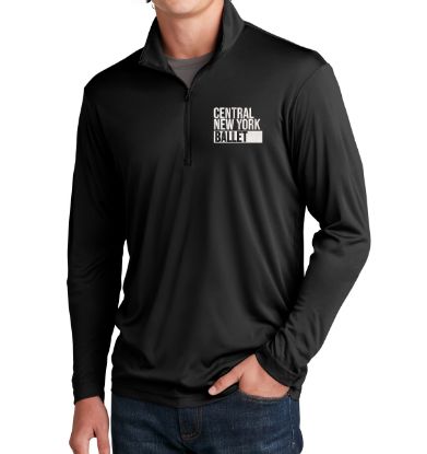 Picture of Men's Embroidered Ballet 1/4 Zip Pullover